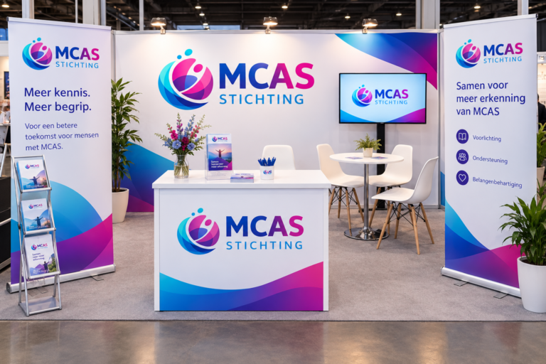 Internationale therapeutenbeurs met MCAS stand